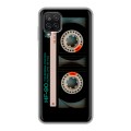 Дизайнерский силиконовый чехол для Samsung Galaxy A12 Кассета