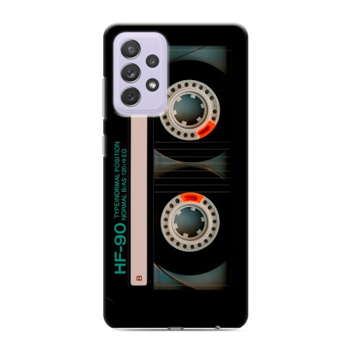 Дизайнерский пластиковый чехол для Samsung Galaxy A72 Кассета