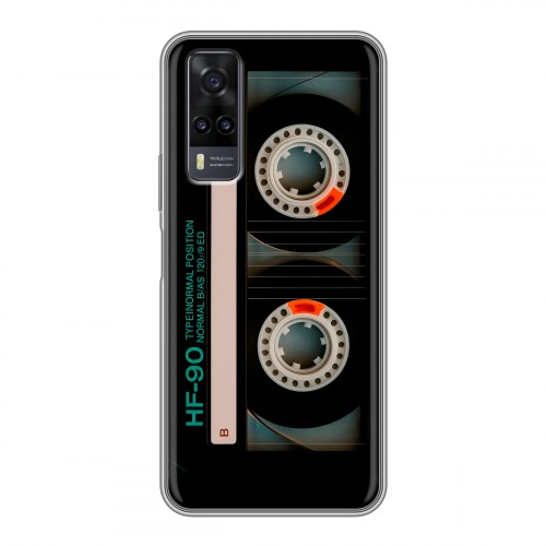 Дизайнерский силиконовый чехол для Vivo Y31 Кассета