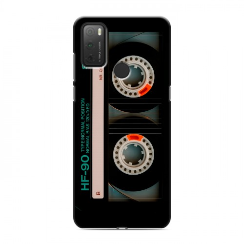 Дизайнерский силиконовый чехол для Alcatel 3L (2021) Кассета