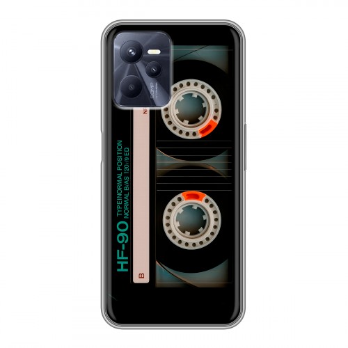 Дизайнерский силиконовый чехол для Realme C35 Кассета