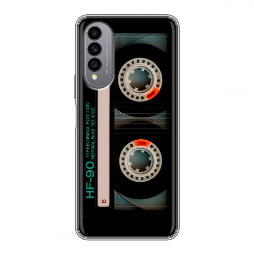Дизайнерский силиконовый чехол для Wiko T50 Кассета