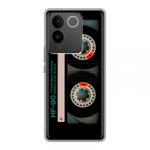 Дизайнерский силиконовый чехол для Vivo S17e Кассета