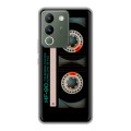 Дизайнерский силиконовый чехол для Vivo V29e Кассета