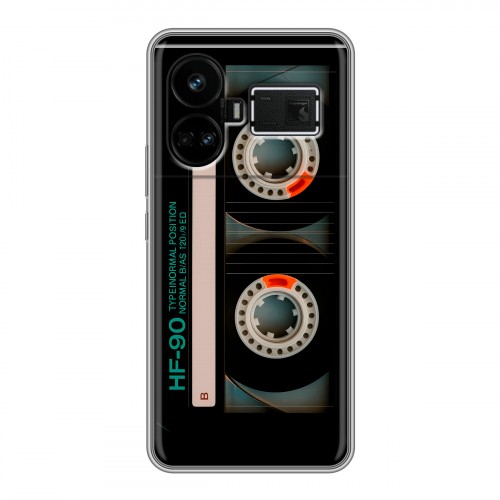 Дизайнерский силиконовый чехол для Realme GT5 Кассета