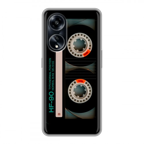 Дизайнерский силиконовый чехол для OPPO A1 Pro Кассета