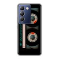 Дизайнерский силиконовый чехол для Vivo V30 Lite Кассета