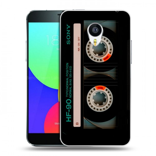 Дизайнерский пластиковый чехол для Meizu MX4 Кассета