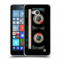 Дизайнерский пластиковый чехол для Microsoft Lumia 640 Кассета