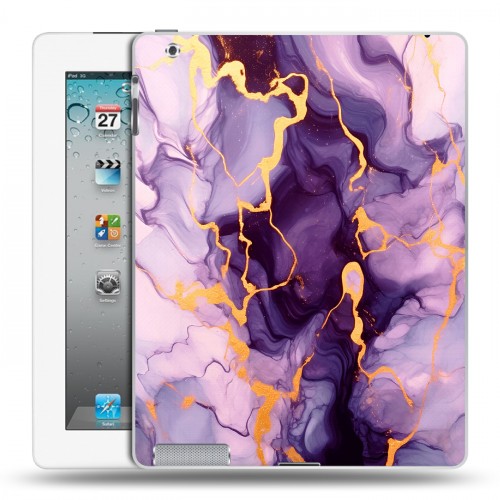 Дизайнерский пластиковый чехол для Ipad 2/3/4 Мрамор
