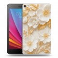 Дизайнерский силиконовый чехол для Huawei MediaPad T2 7.0 Pro Цветы