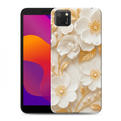 Дизайнерский силиконовый чехол для Huawei Honor 9S Цветы