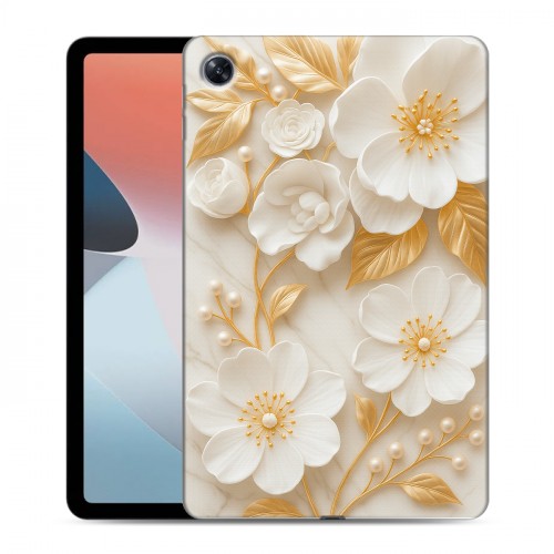 Дизайнерский силиконовый чехол для OPPO Pad Air Цветы