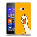 Дизайнерский пластиковый чехол для Microsoft Lumia 540 Утка
