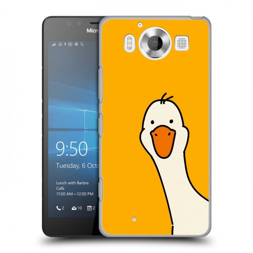 Дизайнерский пластиковый чехол для Microsoft Lumia 950 Утка