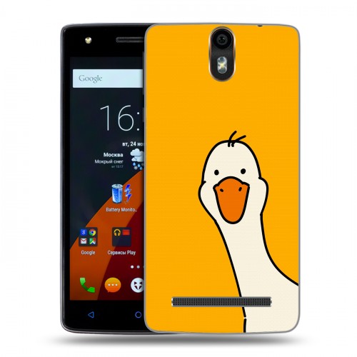 Дизайнерский силиконовый чехол для Wileyfox Storm Утка