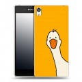 Дизайнерский пластиковый чехол для Sony Xperia E5 Утка