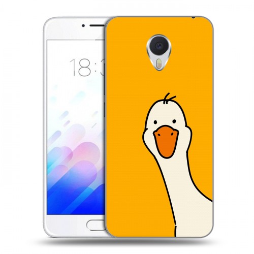 Дизайнерский пластиковый чехол для Meizu M3E Утка