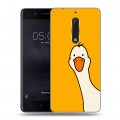 Дизайнерский пластиковый чехол для Nokia 5 Утка