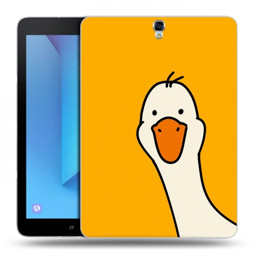 Дизайнерский силиконовый чехол для Samsung Galaxy Tab S3 Утка