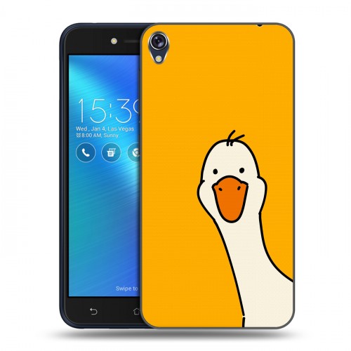 Дизайнерский силиконовый чехол для Asus ZenFone Live Утка