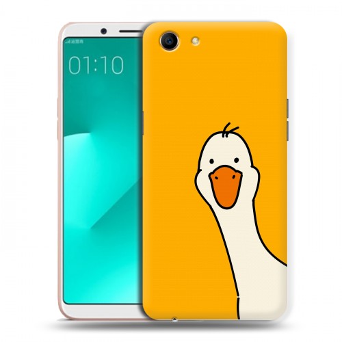 Дизайнерский пластиковый чехол для OPPO A83 Утка