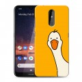 Дизайнерский силиконовый чехол для Nokia 3.2 Утка