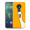 Дизайнерский силиконовый чехол для Nokia 6.2 Утка