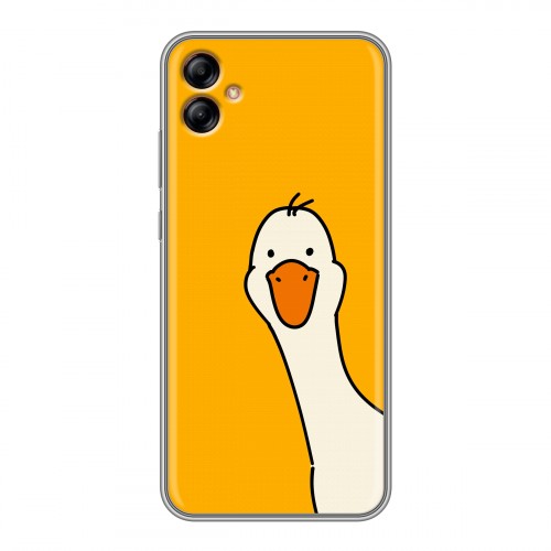 Дизайнерский силиконовый чехол для Samsung Galaxy A04e Утка