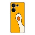 Дизайнерский силиконовый чехол для Tecno Camon 20 Утка