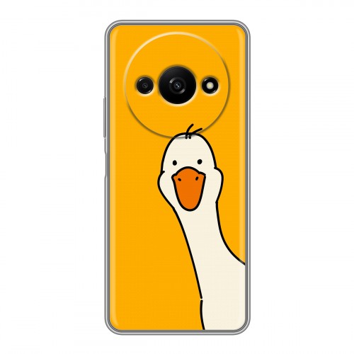 Дизайнерский силиконовый чехол для Xiaomi RedMi A3 Утка