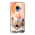 Дизайнерский силиконовый чехол для Samsung Galaxy S9 Котята