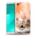Дизайнерский пластиковый чехол для OPPO A83 Котята