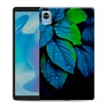 Дизайнерский силиконовый чехол для Realme Pad Mini Листья и роса
