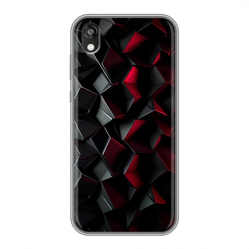 Дизайнерский силиконовый чехол для Huawei Honor 8s Абстракция