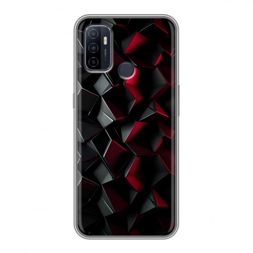 Дизайнерский силиконовый чехол для OPPO A53 Абстракция