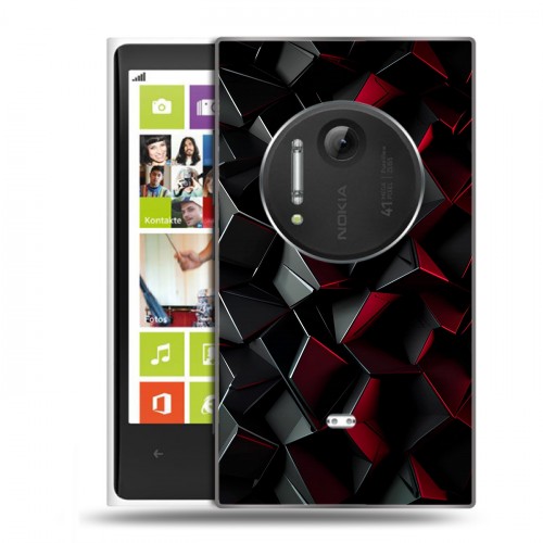 Дизайнерский силиконовый чехол для Nokia Lumia 1020 Абстракция