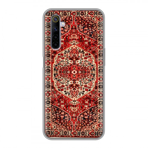 Дизайнерский силиконовый с усиленными углами чехол для Realme 6 Ковер
