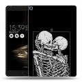 Дизайнерский силиконовый чехол для ASUS ZenPad 3S 10 Поцелуй скелетов