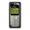 Дизайнерский силиконовый чехол для Realme C21Y Ретро Нокия