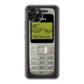 Дизайнерский силиконовый чехол для Itel S23 Ретро Нокия