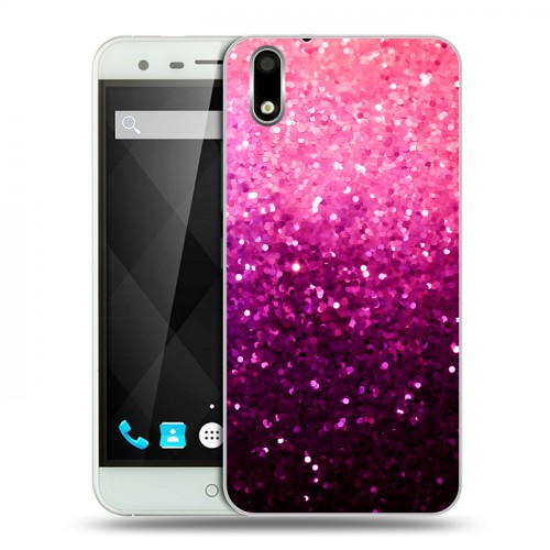 Дизайнерский пластиковый чехол для Ulefone Paris Блестки