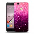 Дизайнерский силиконовый с усиленными углами чехол для Huawei Nova Блестки