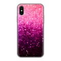 Дизайнерский силиконовый чехол для Iphone x10 Блестки
