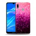 Дизайнерский пластиковый чехол для Huawei Y6 (2019) Блестки