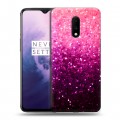 Дизайнерский пластиковый чехол для OnePlus 7 Блестки