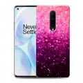 Дизайнерский пластиковый чехол для OnePlus 8 Блестки