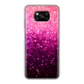 Дизайнерский пластиковый чехол для Xiaomi Poco X3 Блестки