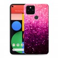 Дизайнерский пластиковый чехол для Google Pixel 5 Блестки