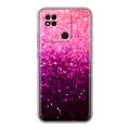 Дизайнерский силиконовый чехол для Xiaomi Redmi 10A Блестки